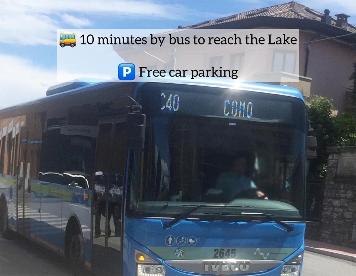 B&B La Corte And Home Restaurant - Free Parking - 10 Minutes To The Lake And Centre Como Dış mekan fotoğraf
